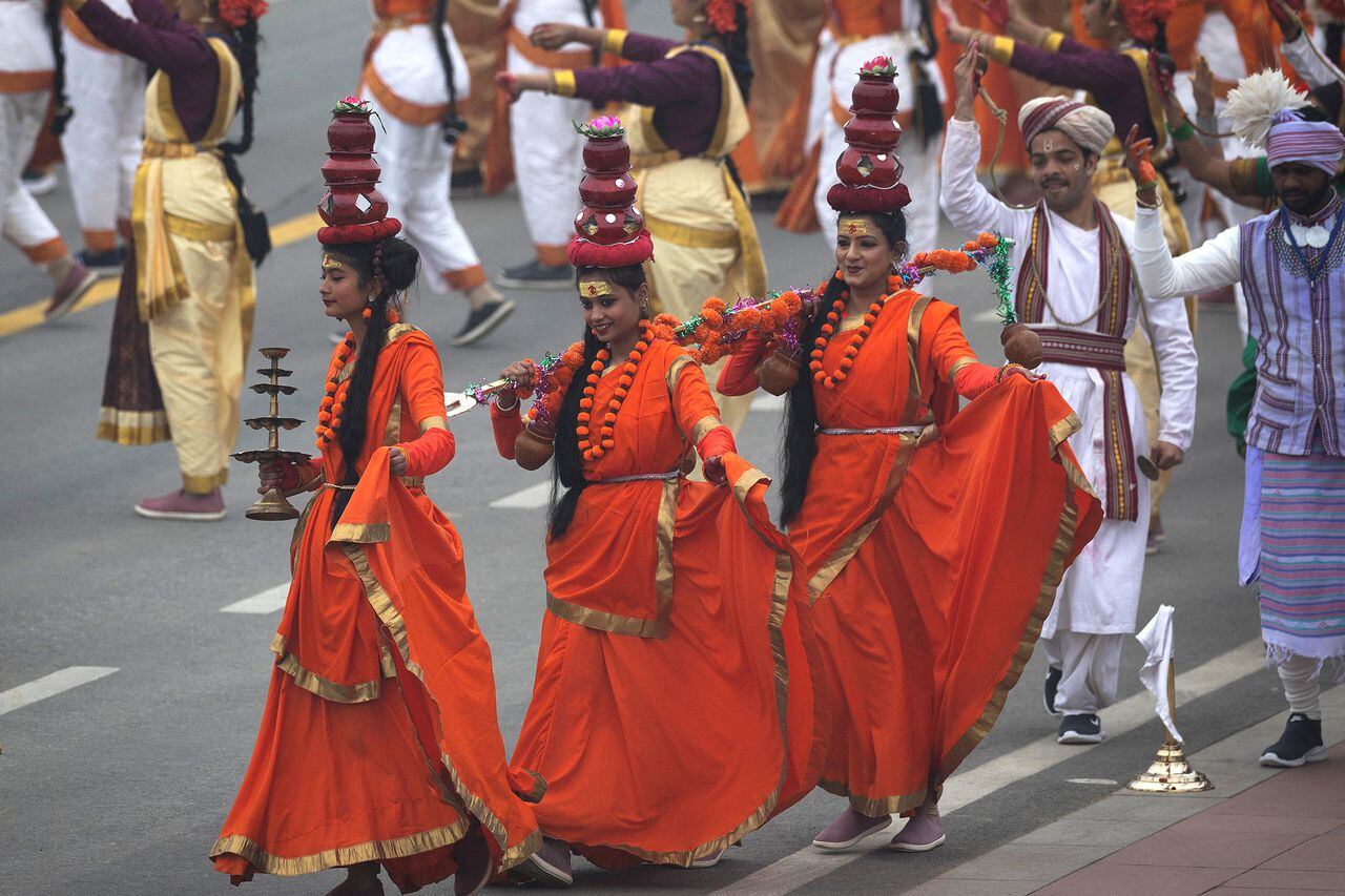 En imágenes : Desfile del Día de la República en Nueva Delhi