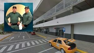 Atentado en el aeropuerto de Cúcuta dejó dos policías muertos