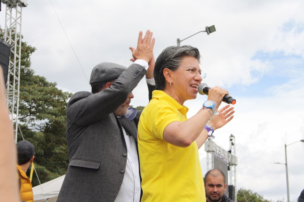 Alcaldesa mayor Claudia López