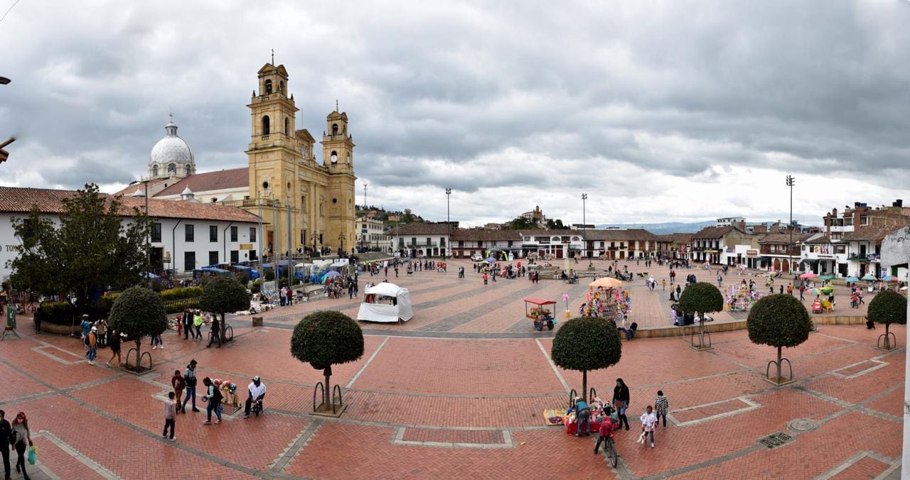 La iglesia de Chiquinquirá se ha convertido en un sitio de peregrinación para fieles católicos de todo el mundo.