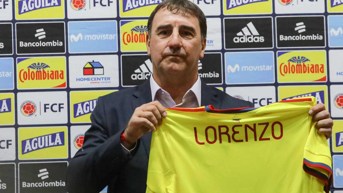 Néstor Lorenzo, director técnico de la Selección Colombia
