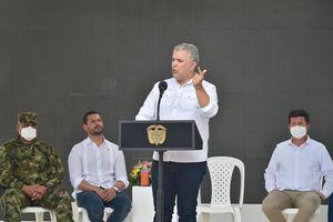 Iván Duque presidente de Colombia reveló cifras de ventas del segundo día sin IVA.