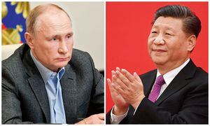 Vladimir Putin y Xi Jinping