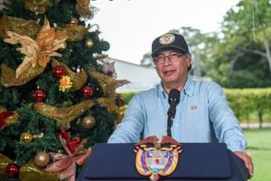 Gustavo Petro, el Presidente de la República entregó un mensaje de navidad a país.