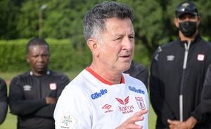 Juan Carlos Osorio y sus primeros entrenamientos