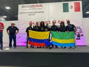 Estudiantes del Chocó se consagraron campeones en el mundial de robótica.