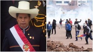 Entró en vigencia el estado de emergencia en Perú, mientras se define el futuro judicial del expresidente, Pedro Castillo.