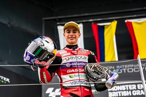 David Alonso Gómez hace historia: primer colombiano que gana un Gran Premio de motociclismo