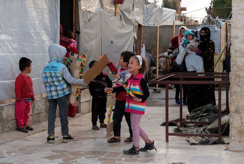 Las autoridades han intensificado el registro de cada desplazado sirio.