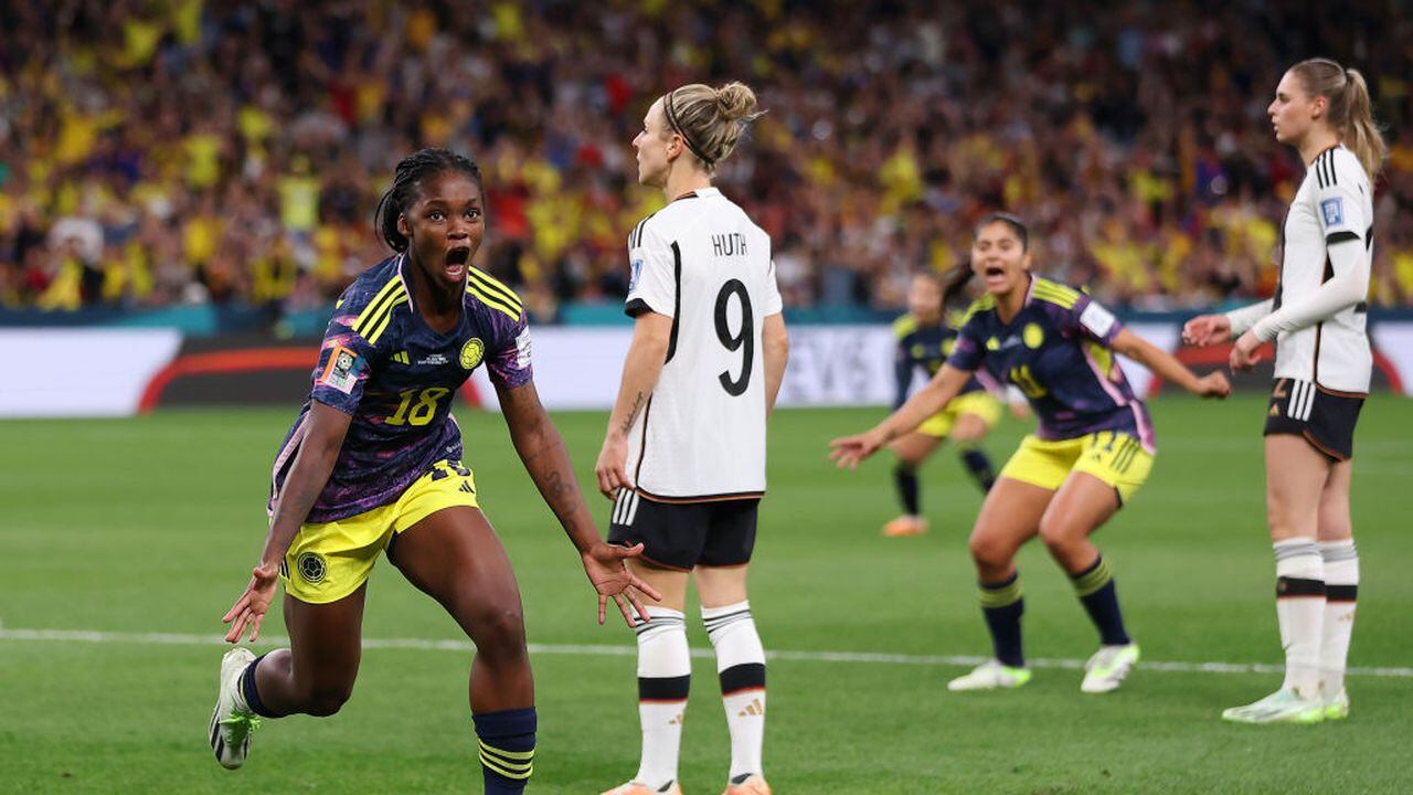 Linda Caicedo anotó un golazo para el 1-0 parcial frente a Alemania.