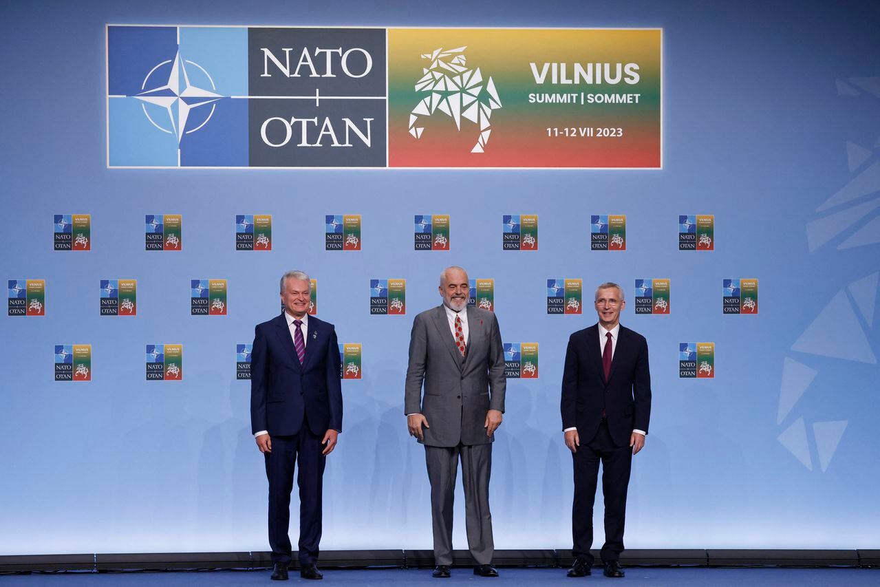 Los líderes de la OTAN abordarán las ambiciones de membresía de Ucrania en su cumbre del 11 de julio de 2023. 2023, su determinación de enfrentar a Rusia impulsada por un gran avance en la oferta de Suecia para unirse a la alianza.