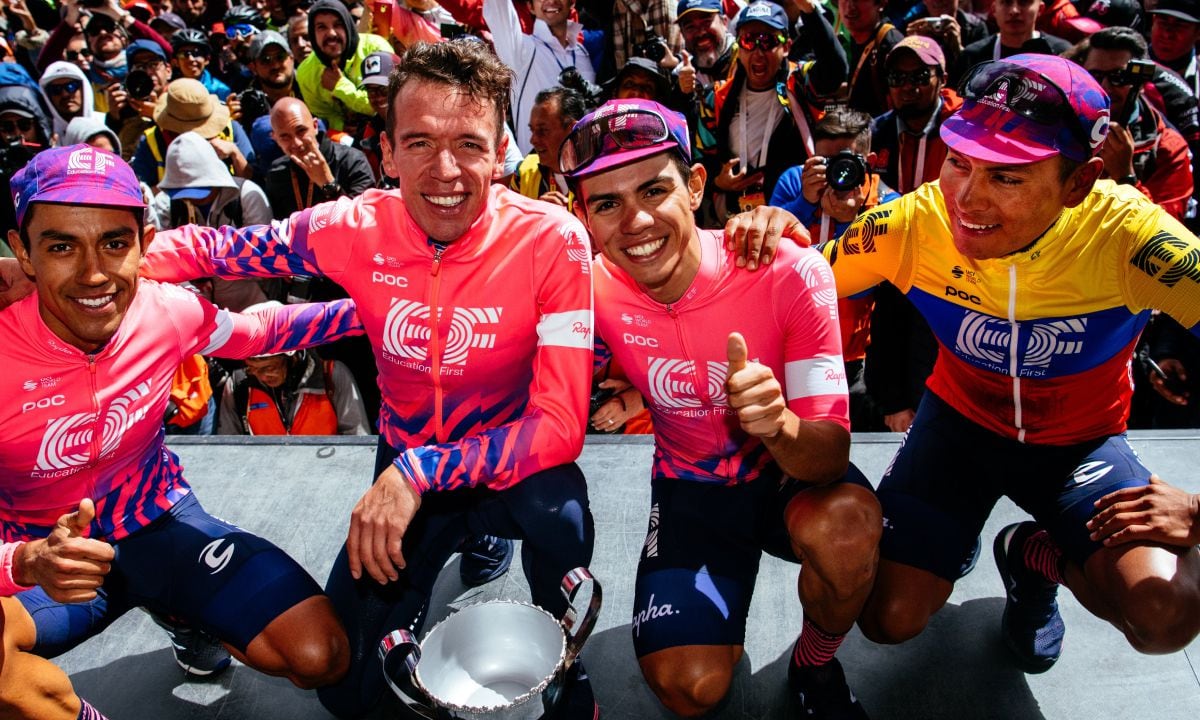 Sergio Higuita fue el más reciente campeón del Tour Colombia 2.1 a principios de 2020