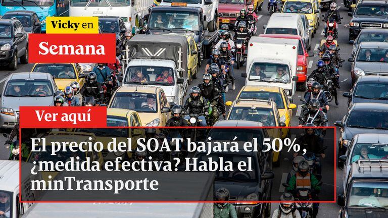 El precio del SOAT bajará el 50%, ¿medida efectiva? Habla el minTransporte