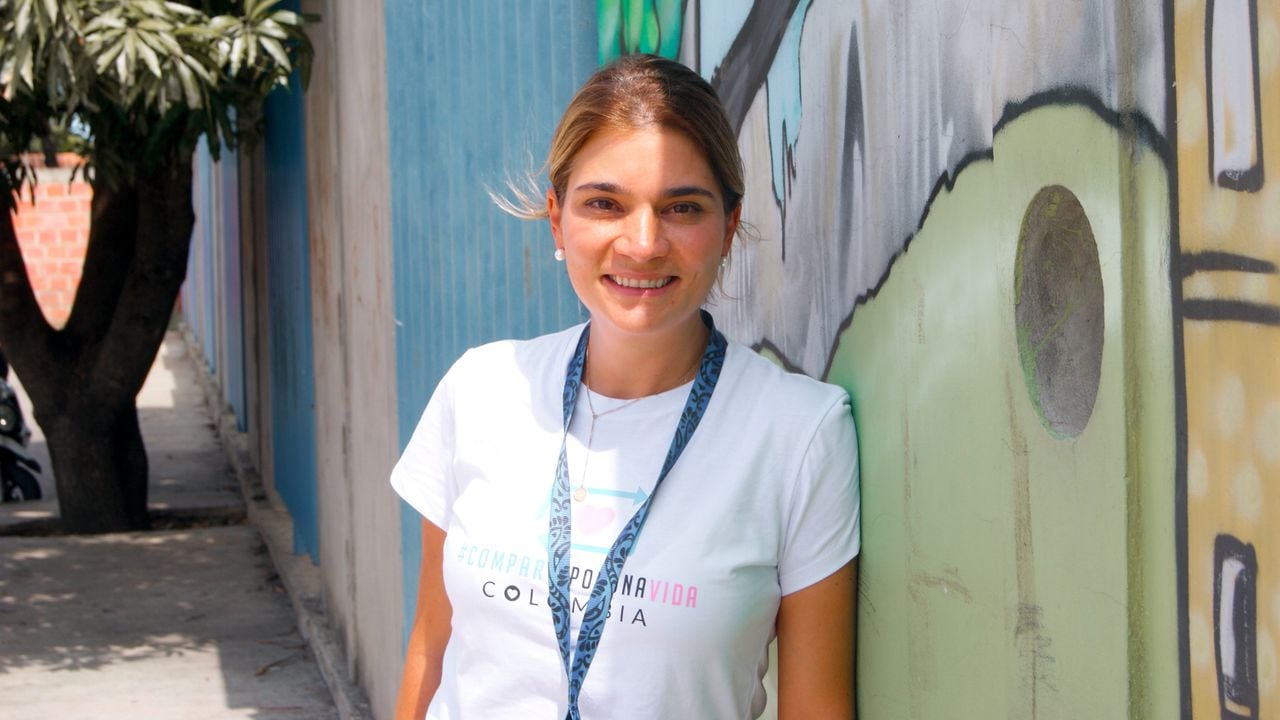 Lala Lovera, dirige la Fundación Comparte por una Vida en Colombia.