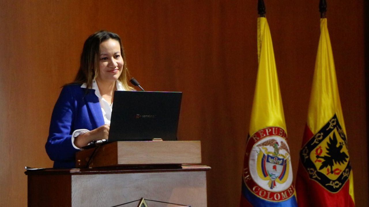 Ministra de Salud, Carolina Corcho Mejía