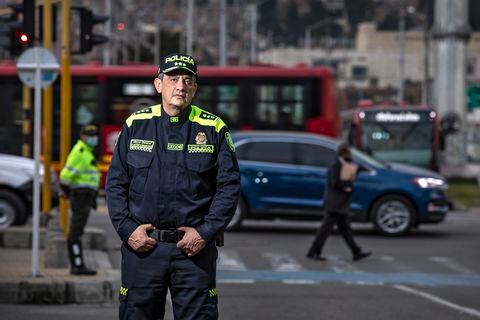 Mayor General Eliecer Camacho.
Comandante de la Policía Metropolitana de Bogotá