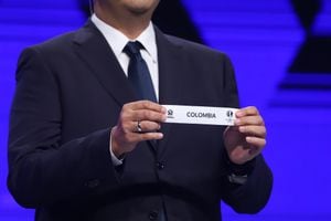 Colombia integra el bolillero 2 junto a Uruguay, Perú y Ecuador.