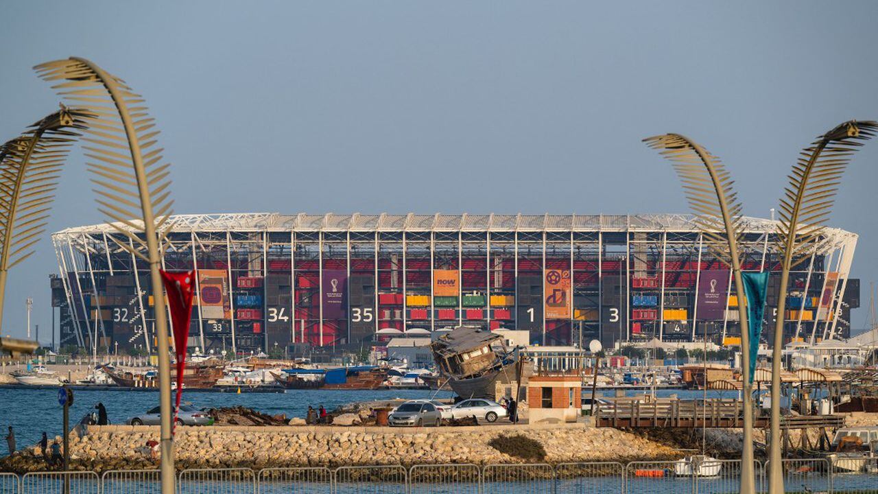 Una vista general del Estadio 974, en Doha, el 13 de noviembre de 2022 (Foto de Andrej ISAKOVIC / AFP)