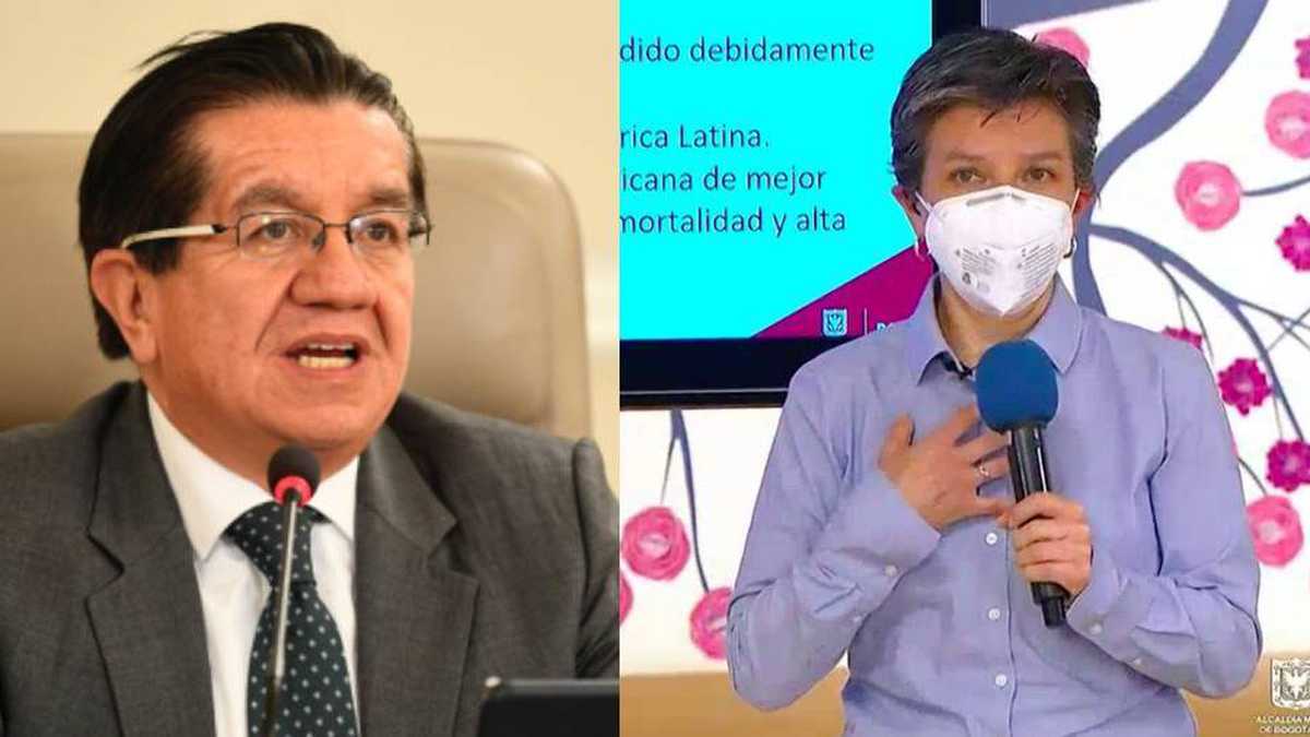 Tanto el ministro de Salud, Fernando Ruiz, como la alcaldesa Claudia López aseguraron que los focos de contagio en diciembre se presentaron en los hogares.