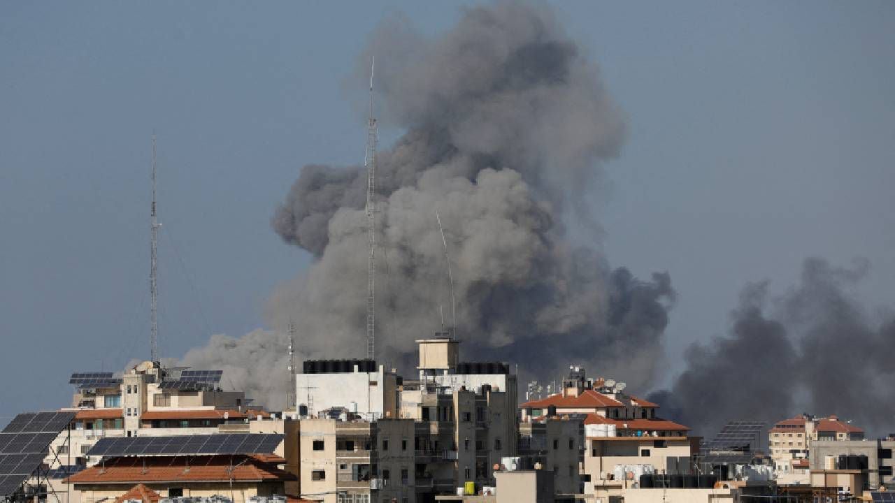 Ataques israelíes en Gaza el 12 de octubre de 2023.