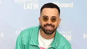 Mike Bahía en la Semana de la Música Latina de Billboard 2021 el 21 de septiembre de 2021 en Miami, Florida.