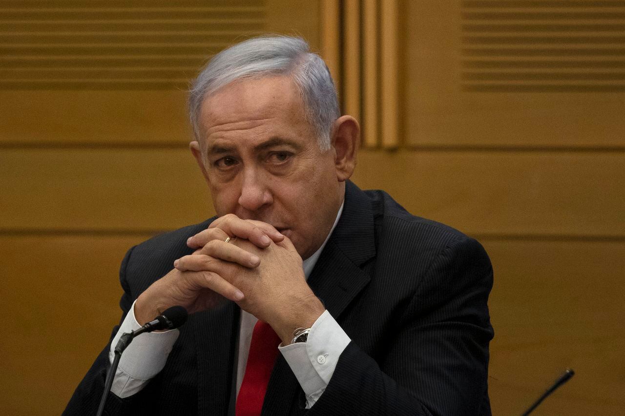 Benjamin Netanyahu en Jerusalem. (AP Photo/Maya Alleruzzo)