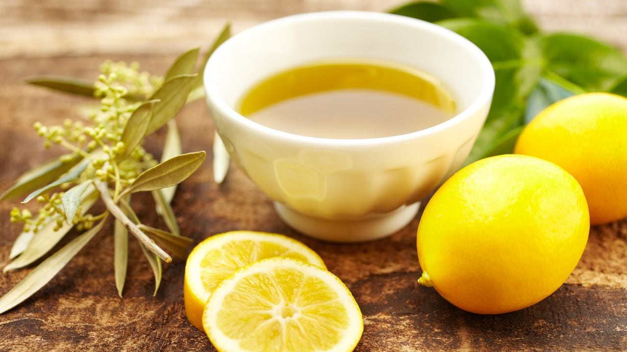 Olive oil and lemon spa treatment at a luxury resort