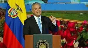 El presidente Iván Duque arremetió contra el ELN.