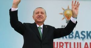 Recep Tayyip Erdogan, presidente de Turquia. Foto: AFP.