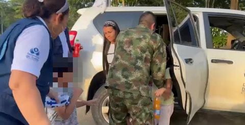 fue liberada por el ELN, la sargento del Ejército Nacional, Ghislaine Karina Ramírez