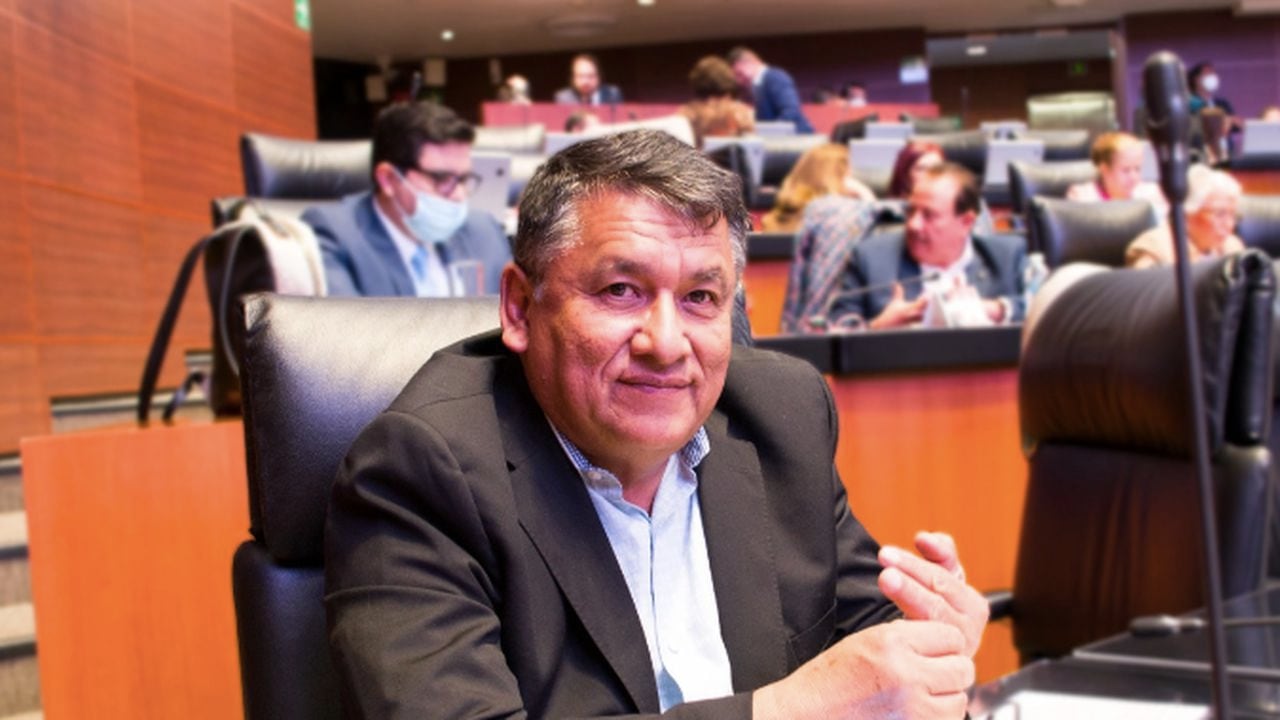 Senador fallecido, Faustino López Vargas.