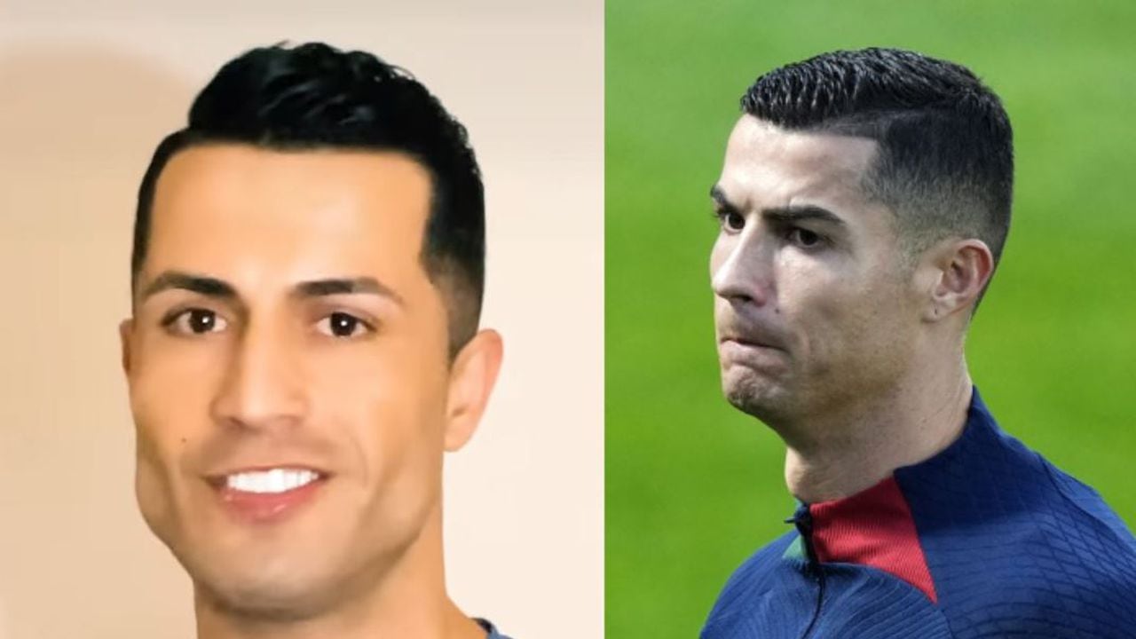 El doble de Cristiano Ronaldo que se hizo famoso en redes