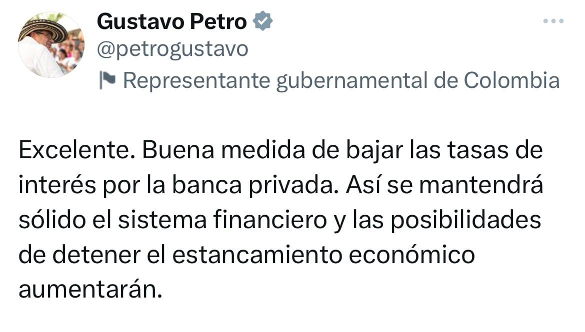 Trino presidente Gustavo Petro