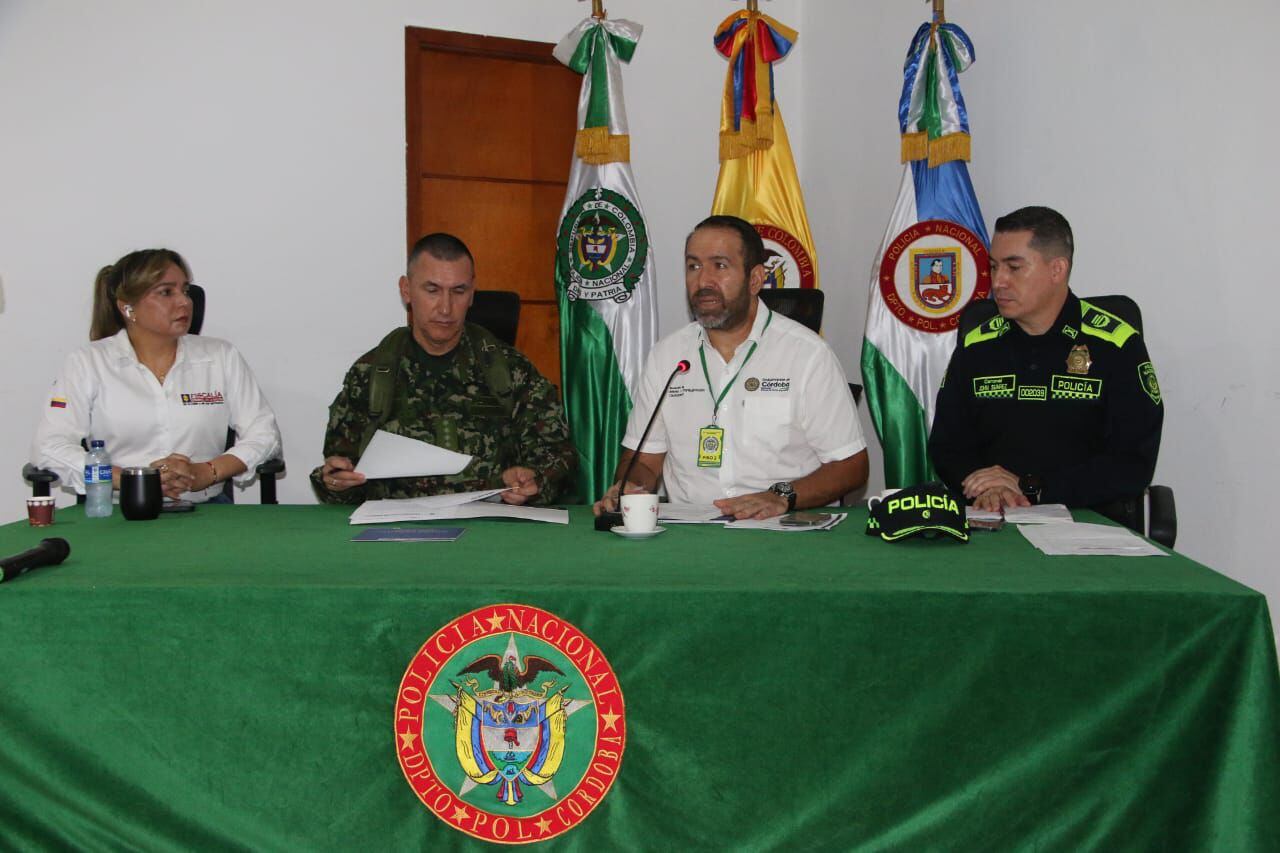 Consejo de seguridad en Tierralta, Córdoba