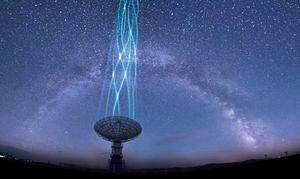 Captan una señal de radio proveniente de otra galaxia. Foto: Getty Images.