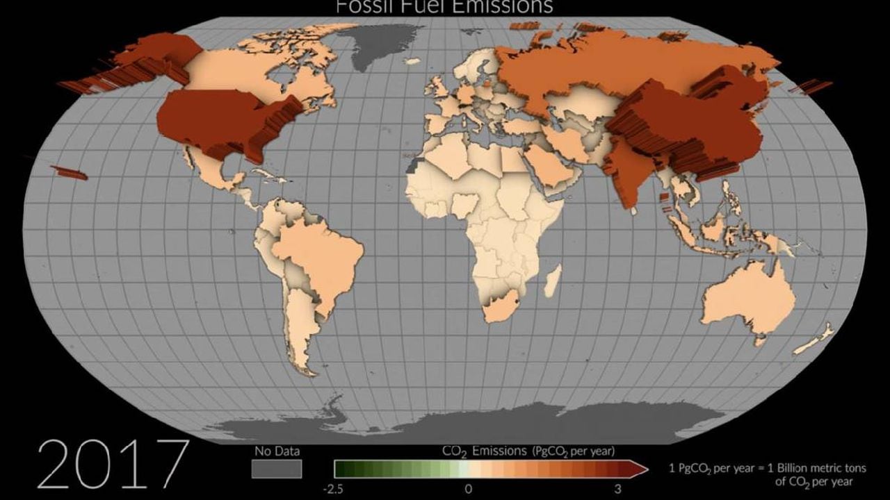 Un proyecto piloto ha estimado las emisiones y remociones de dióxido de carbono en naciones individuales utilizando mediciones satelitales, según la NASA.