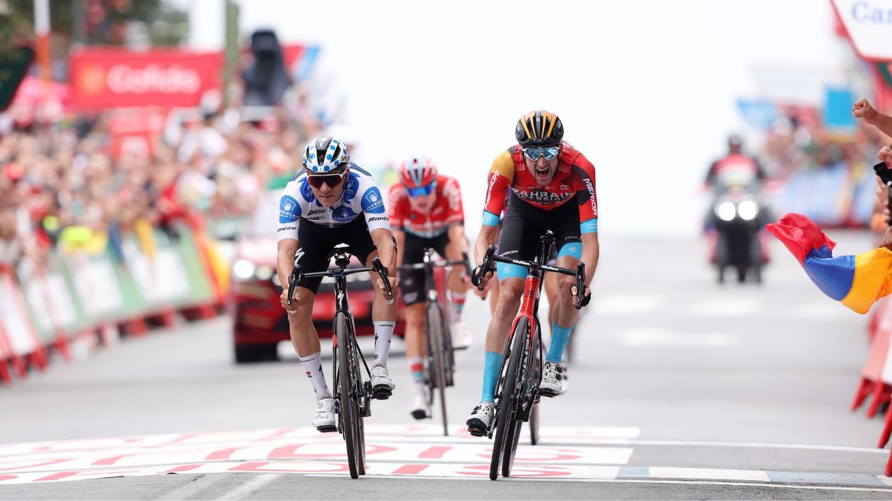 Wout Poels ganó la etapa 20 de la Vuelta a España 2023