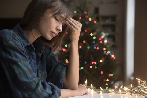Foto de referencia sobre tristeza en Navidad