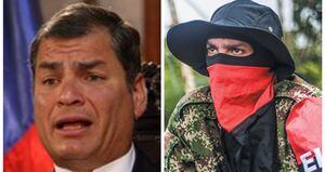 Rafael Correa y alias Uriel