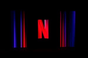 Logo de Netflix cuando se reproduce alguna de las producciones que aloja la plataforma.