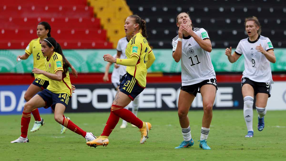 Alemania, potencia mundial de la categoría sub 20 femenina cayó frente a Colombia en Costa Rica
