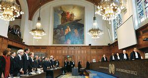 La Corte Penal Internacional fue creada por el Estatuto de Roma en 1998. Funciona en La Haya.