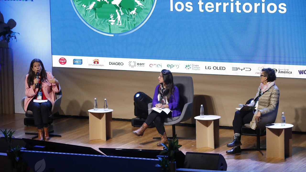 Cumbre de Sostenibilidad Diana Trujillo, Melina Ángel, Juliana Bohorquez