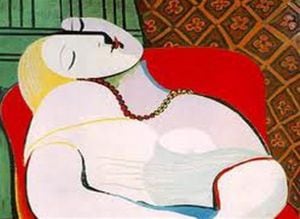 El cuadro, pintado por Picasso en 1932 y en el que aparece su musa Marie-Therese Walter, estaba hasta ahora en manos del magnate de Las Vegas Steve Wynn, quien a mediados de los años noventa dañó accidentalmente la obra cuando iba a enseñarla a unos amigos.