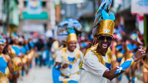 Celebración del Festival de San Pacho el 28 de septiembre de 2019 en el Chocó.