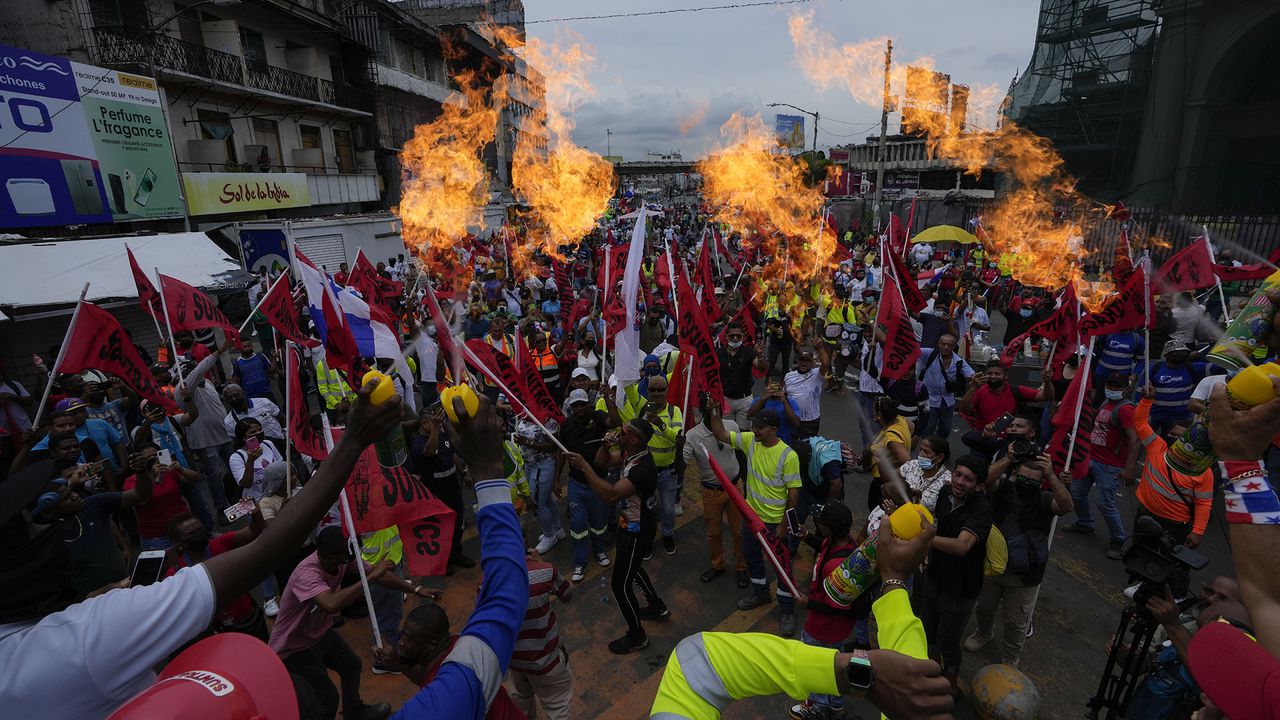 protestas en Panamá