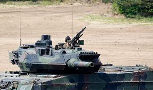 Los tanques Leopard de fabricación alemana son una de las armas que podrían jugar a favor del ejército de Ucrania para combatir la invasión de Rusia