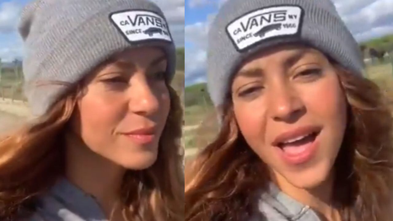 Shakira mostró sus dotes en la patineta con reto viral de Tik Tok