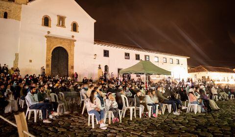 El festival de cine se lleva a cabo en la población de Villa de Leyva