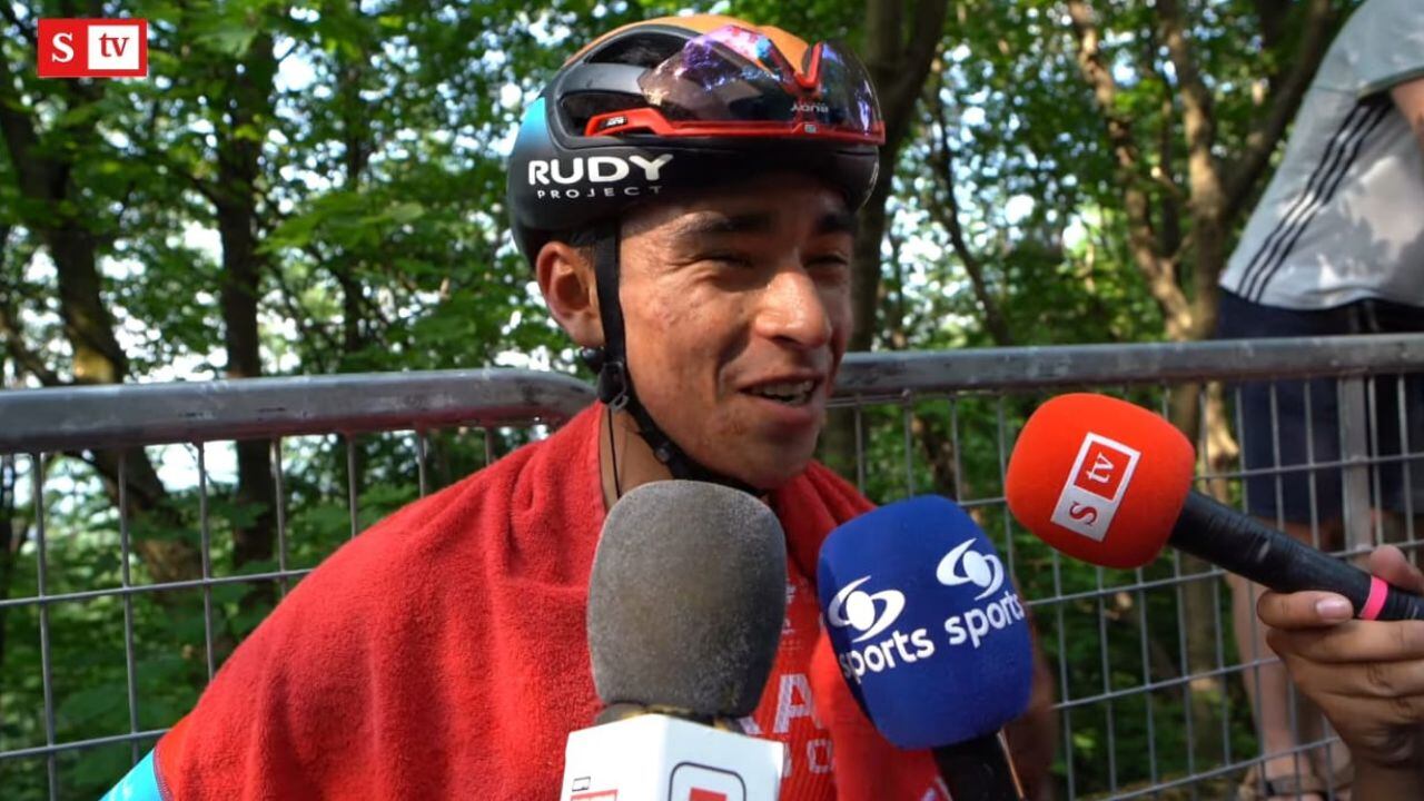 El pedalista colombiano podría obtener la camiseta de los jóvenes en el Giro de Italia 2022